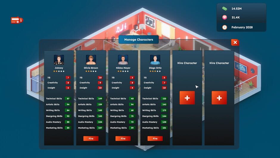 Game Builder Tycoon Screenshot