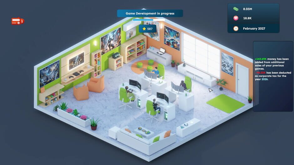 Game Builder Tycoon Screenshot