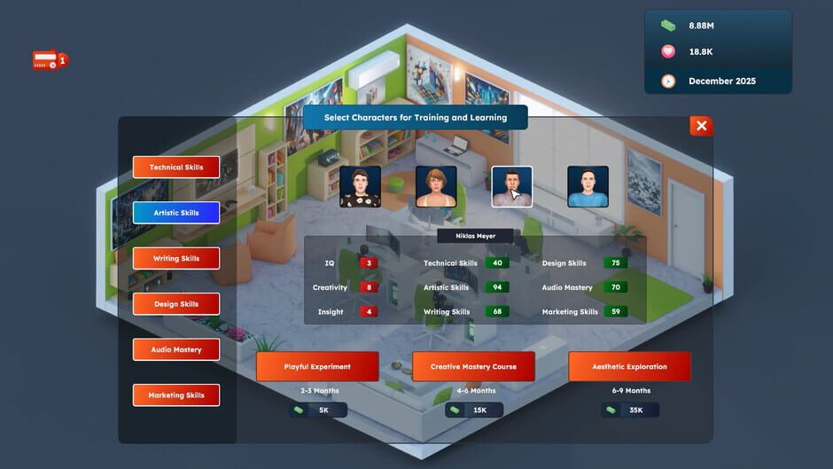 Game Builder Tycoon Screenshot