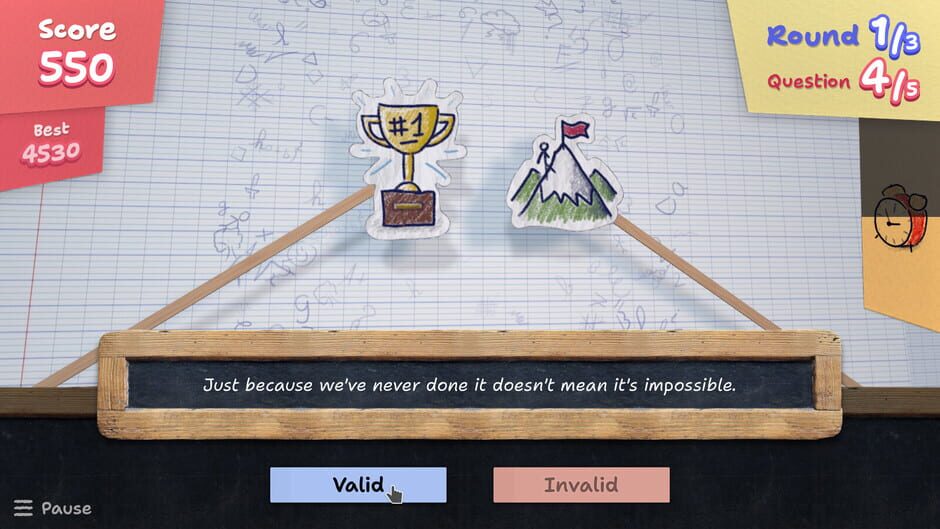 Fallacy Quiz Screenshot