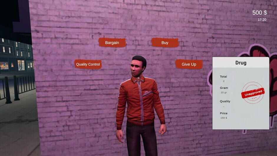 DeepWeb Simulator Screenshot