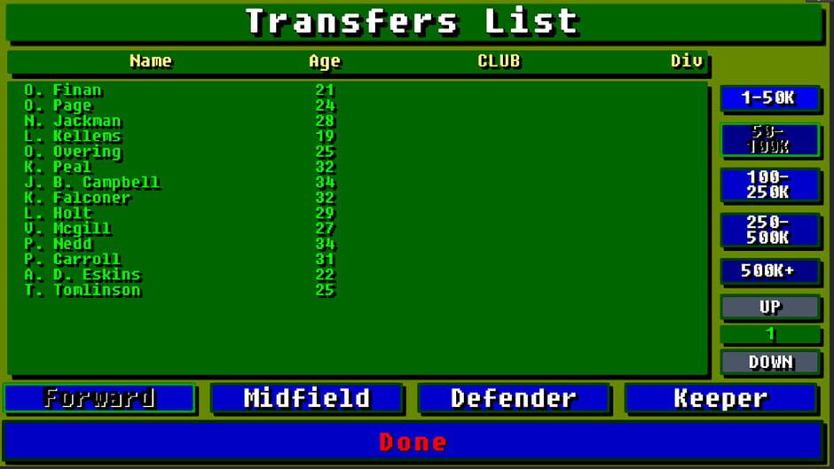 Soccer Squad screenshot