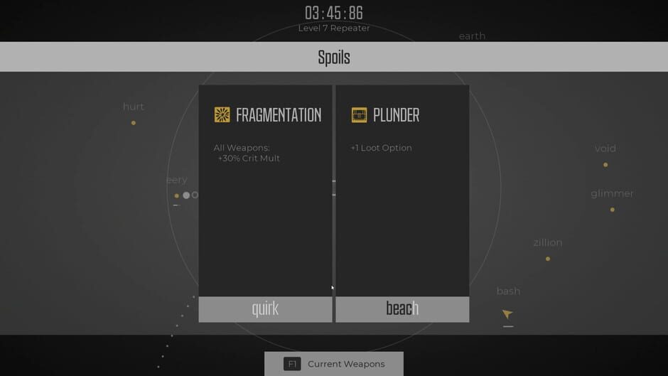 Glyphica: Typing Survival Screenshot
