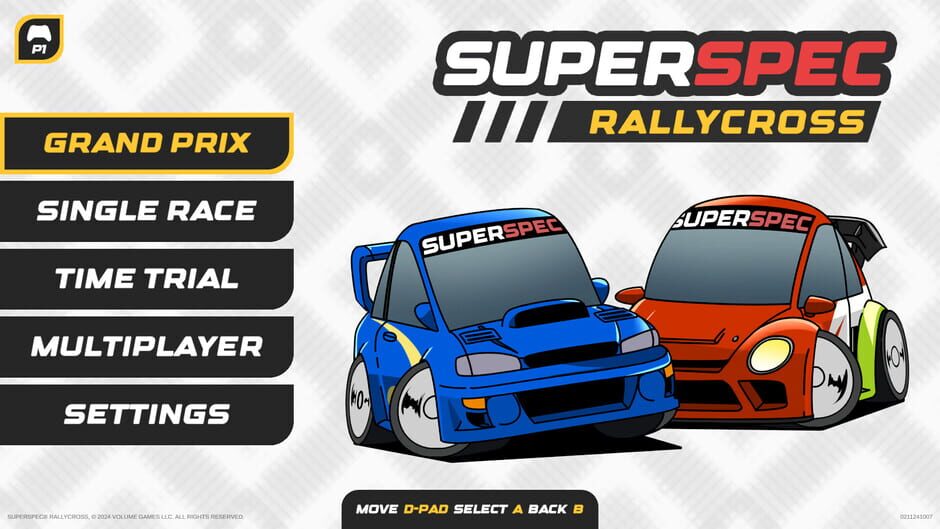 SuperSpec Rallycross Screenshot