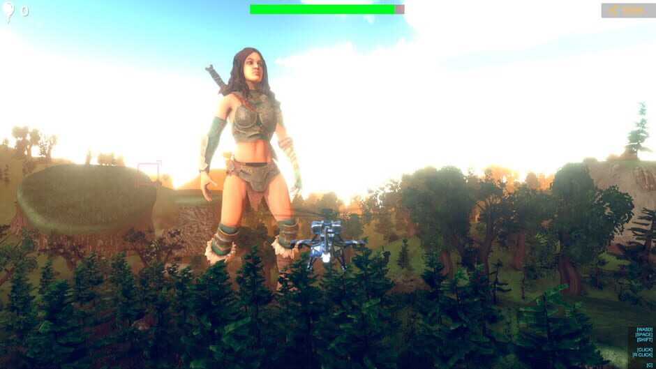 Save Giant Girl From Monsters 2 Screenshot