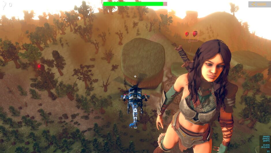 Save Giant Girl From Monsters 2 Screenshot