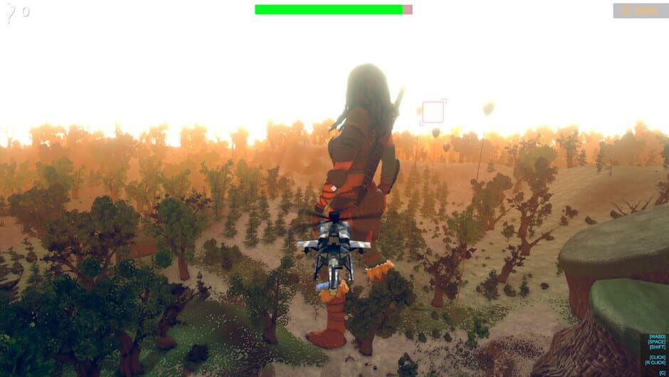 Save Giant Girl From Monsters 2 Screenshot