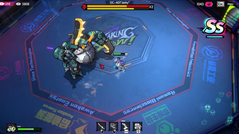 Meta-Ghost: The Breaking Show Screenshot