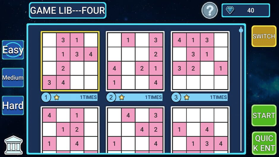 Sudoku Constellation Screenshot