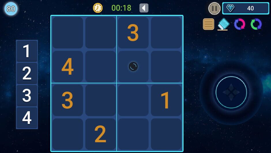 Sudoku Constellation Screenshot