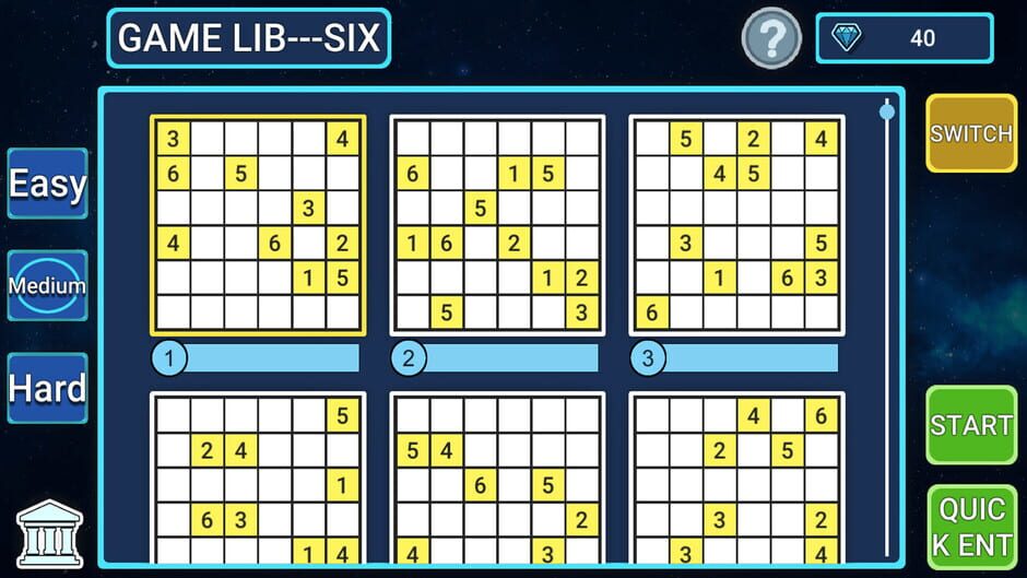 Sudoku Constellation Screenshot