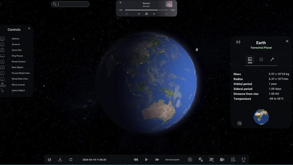 Space Query screenshot