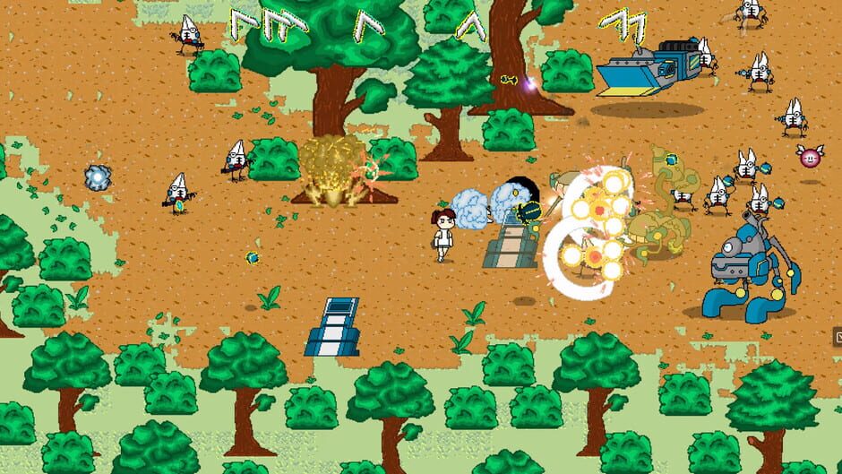 สกรีนช็อตจาก NewMe NuMe LuMe: Alien Wars (รูปที่ 3)