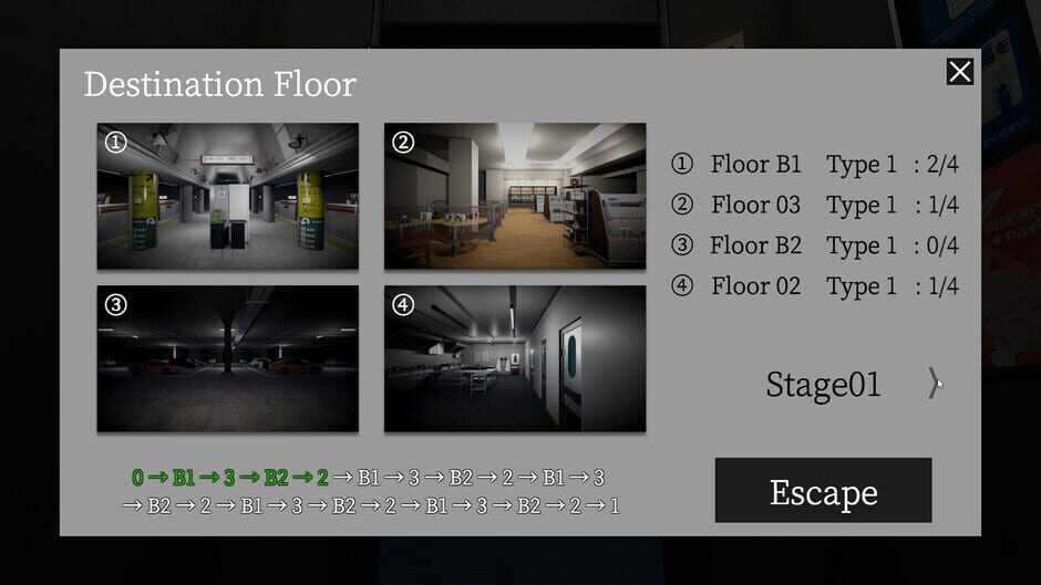 0th floor.: The Cursed Elevator To Floor Zero Screenshot