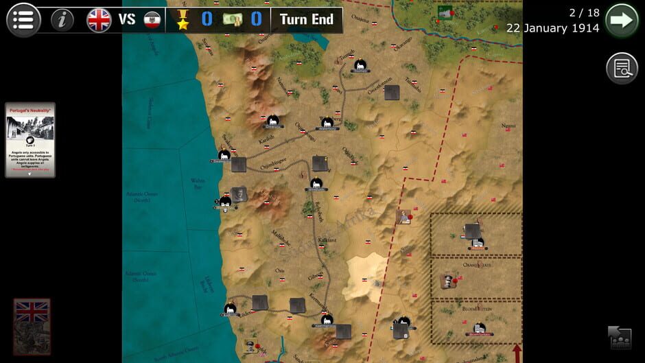 Wars Across The World: Namibia 1915 Screenshot