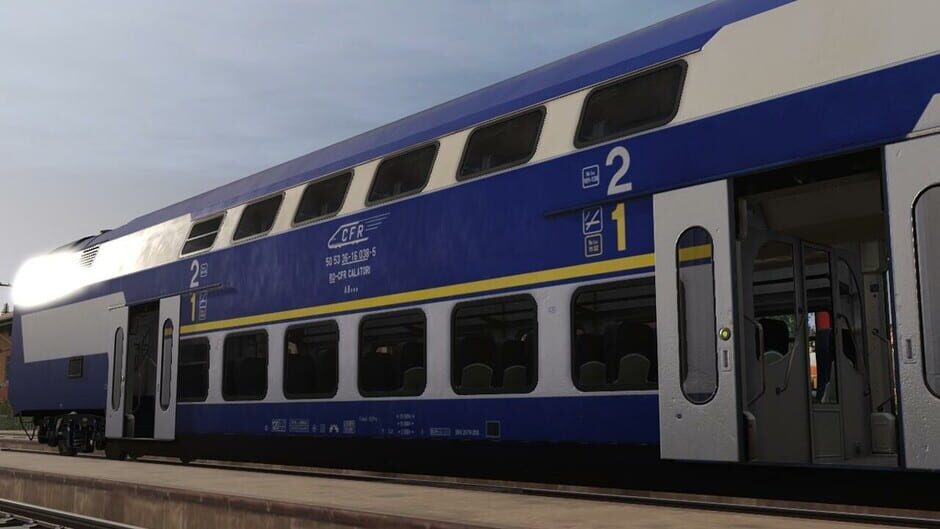 Trainz Railroad Simulator 2022: CFR Calatori ABmee 36-16 038 Screenshot