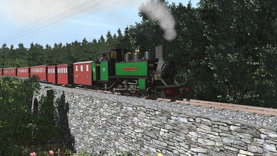 สกรีนช็อตจาก Trainz Plus: Ffestiniog Railway Alco 1265 Mountaineer (รูปที่ 2)