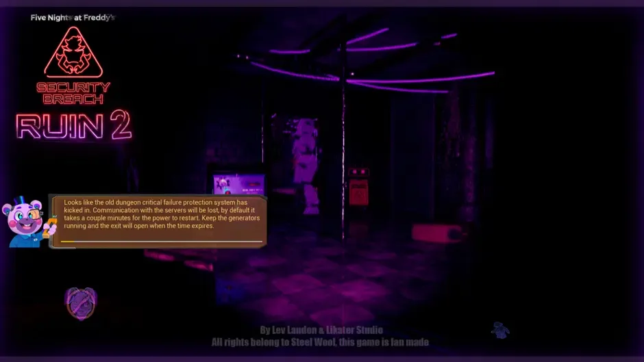 Кадър от Five Nights at Freddy's: Security Breach - Ruin 2