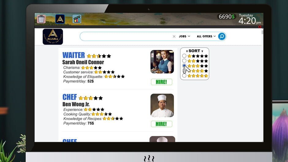 Road Dinner Simulator screenshot