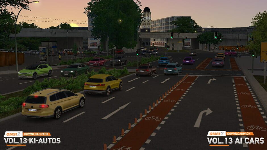 สกรีนช็อตจาก OMSI 2: Download Pack Vol. 13 - AI Cars (รูปที่ 3)