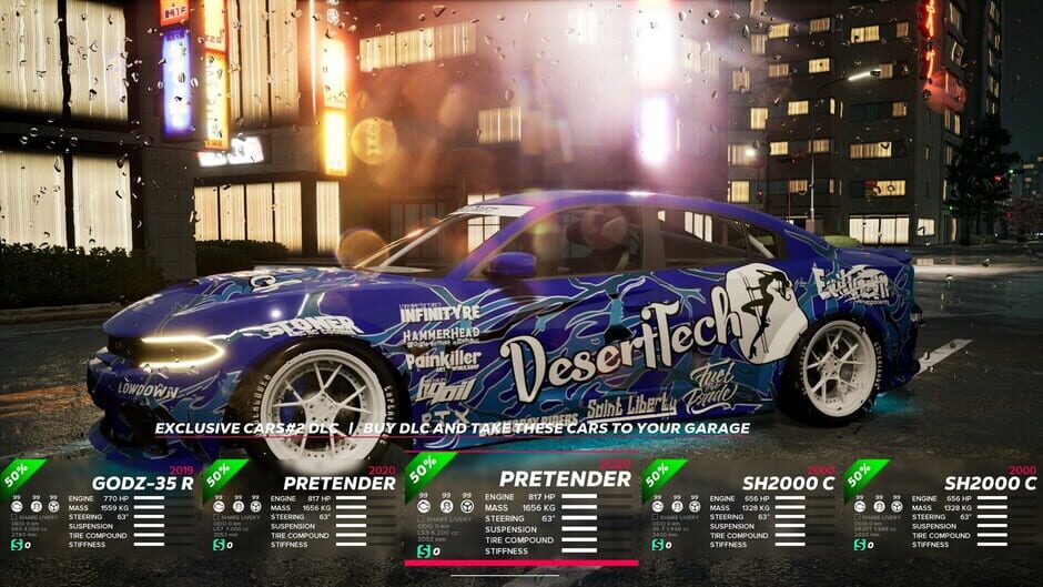 OverDrift Festival: Exclusive Cars Pack #2 Screenshot