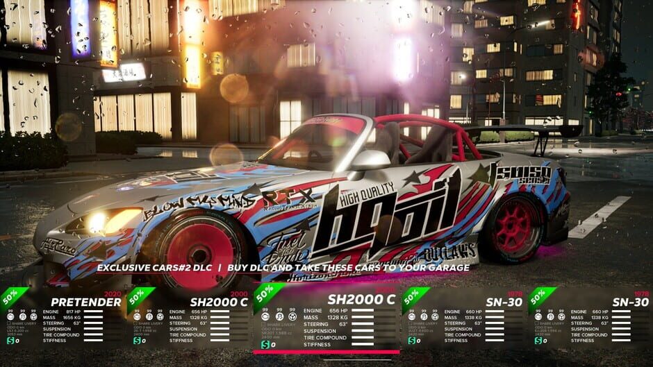 OverDrift Festival: Exclusive Cars Pack #2 Screenshot