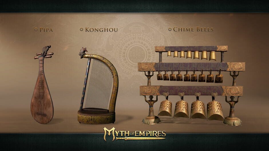 Myth of Empires: Musical Instruments Pack Screenshot