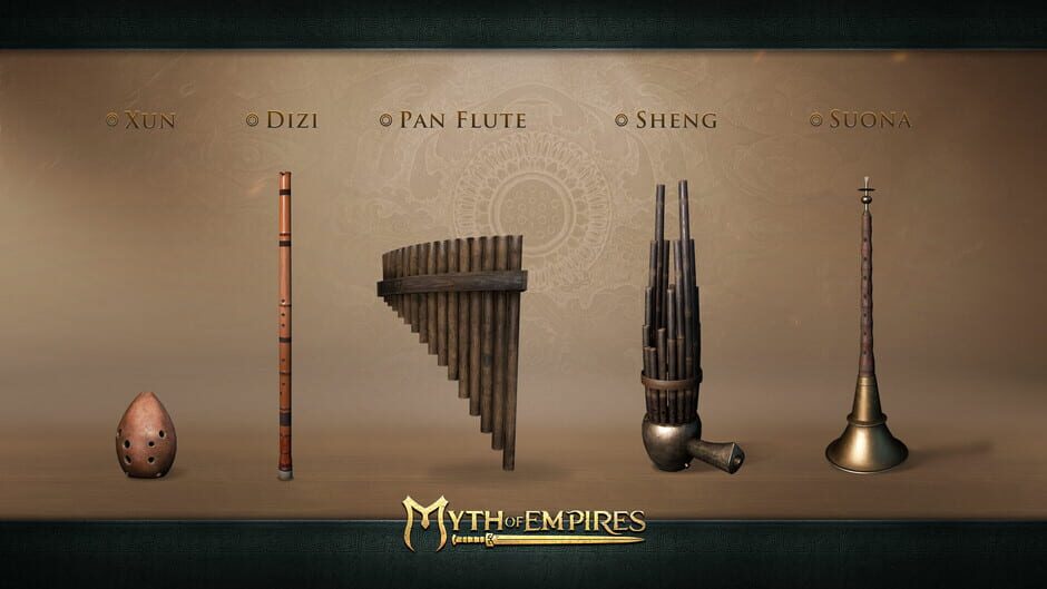 Myth of Empires: Musical Instruments Pack Screenshot