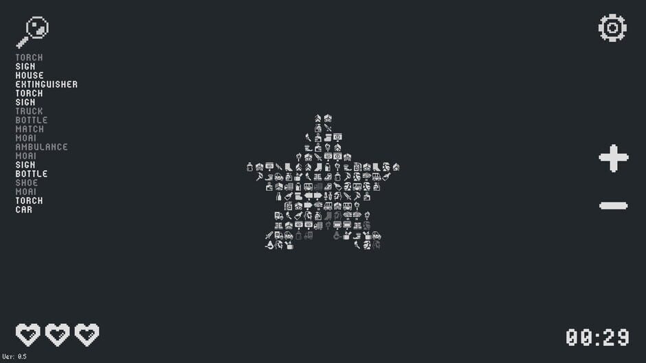 Baimason's Thing Finder Puzzle Screenshot