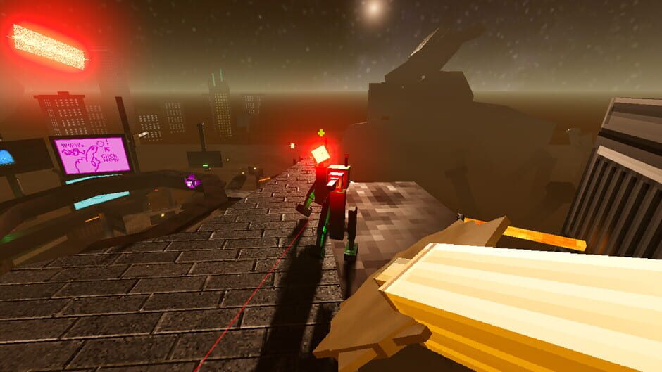Shoot Giant Robots and Wallrun Screenshot