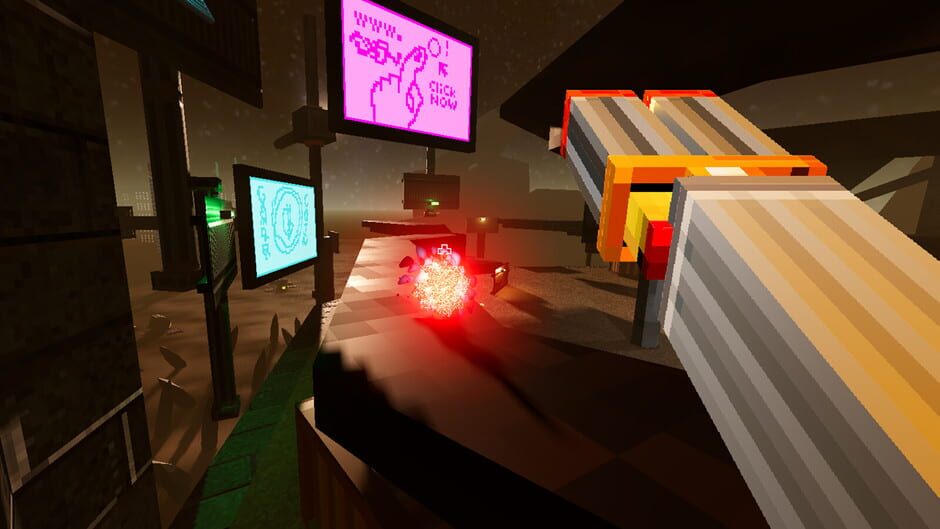 Shoot Giant Robots and Wallrun Screenshot