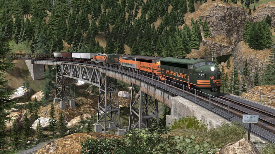 Train Simulator: Feather River Canyon Enhanced: Oroville - Portola Screenshot