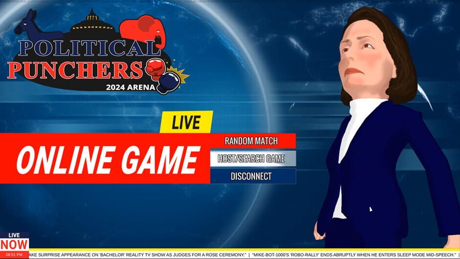 Political Punchers: 2024 Arena Screenshot