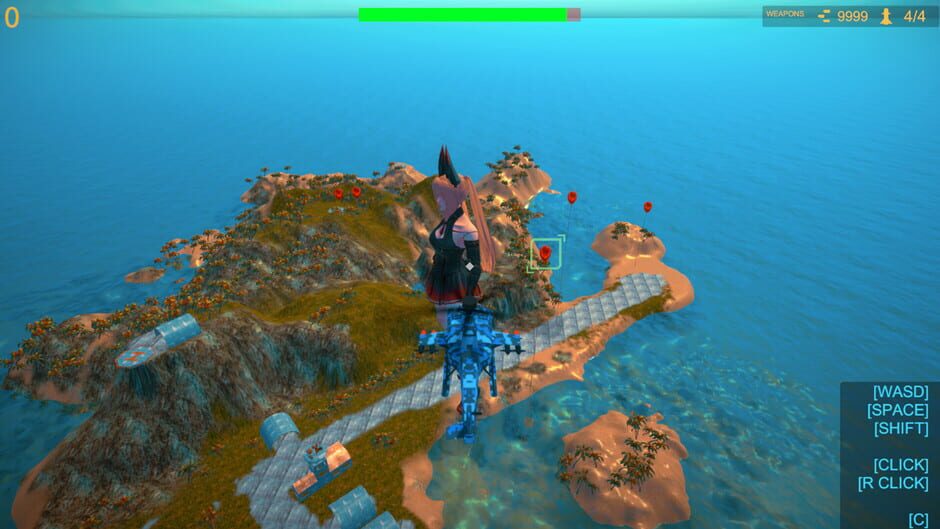 Save Giant Girl from Monsters Screenshot