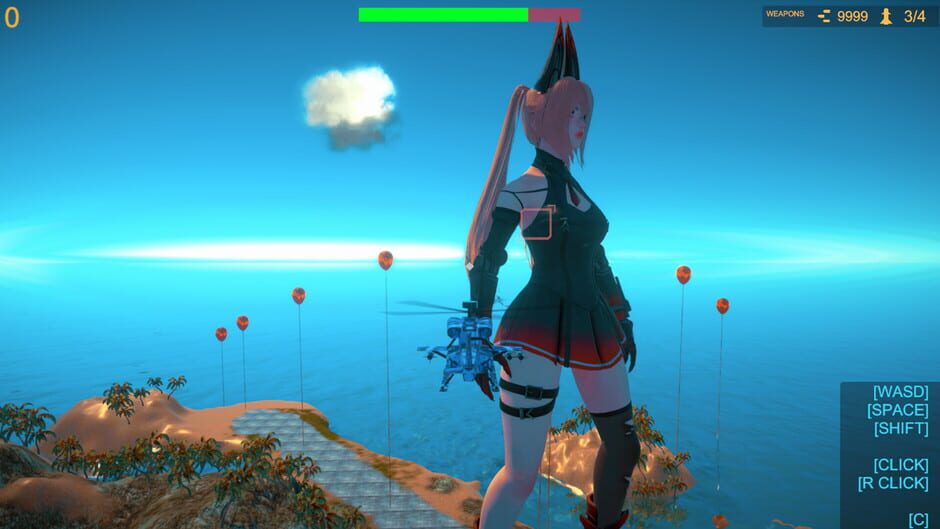 Save Giant Girl from Monsters Screenshot