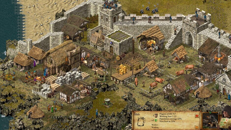 Stronghold: Definitive Edition - Swine's Bay Campaign Screenshot