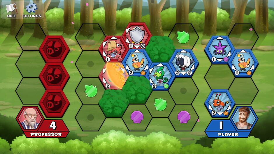 Attack on Hex Island Screenshot