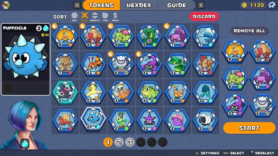 Attack on Hex Island Screenshot