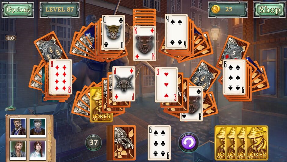 Detective Secrets Solitaire: The Curse of the Village Screenshot