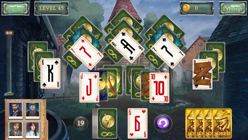 Detective Secrets Solitaire: The Curse of the Village Screenshot