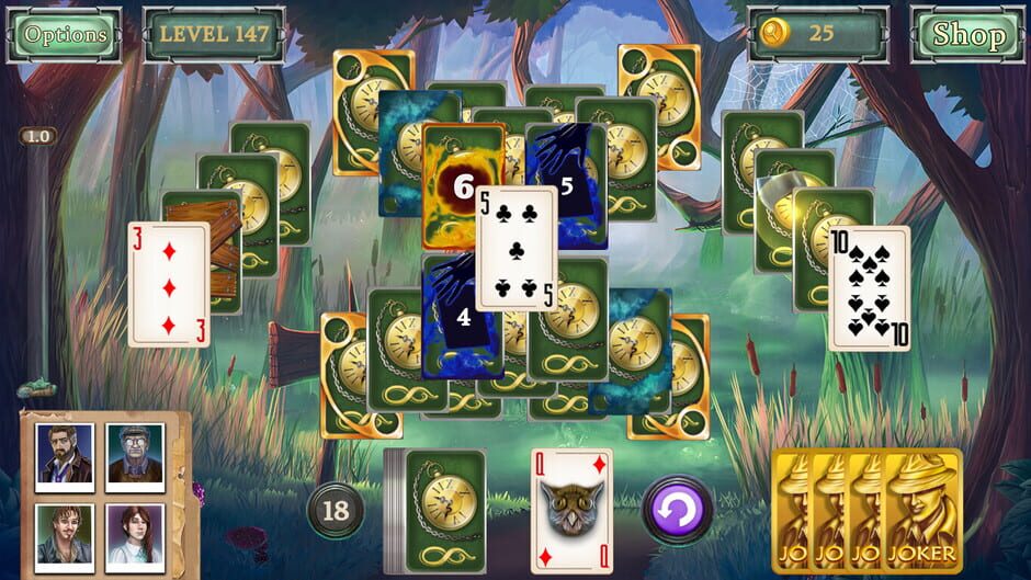 Detective Secrets Solitaire: The Curse of the Village Screenshot