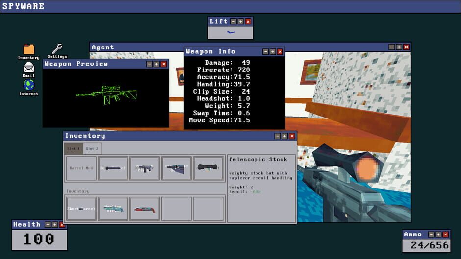 Spyware screenshot