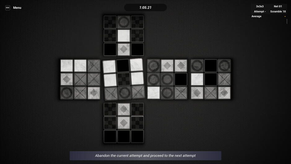 Unfolded Cube screenshot