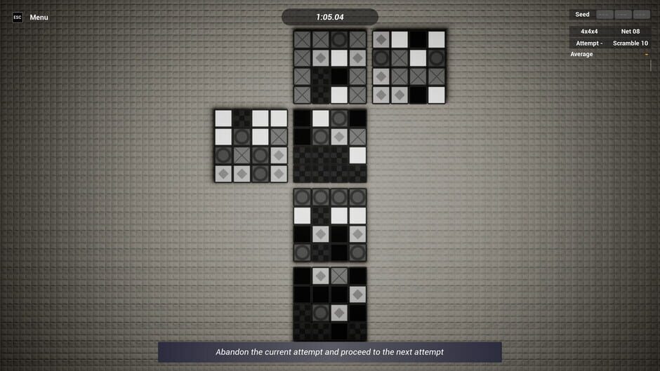 Unfolded Cube screenshot