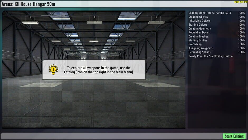 สกรีนช็อตจาก World of Shooting: Killhouse 50m Hangar Arena (รูปที่ 2)