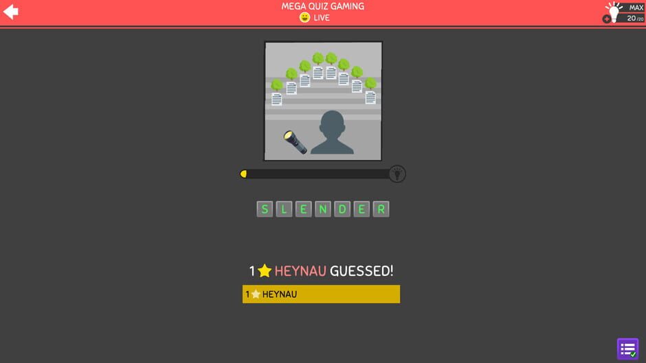 Mega Quiz Gaming Screenshot