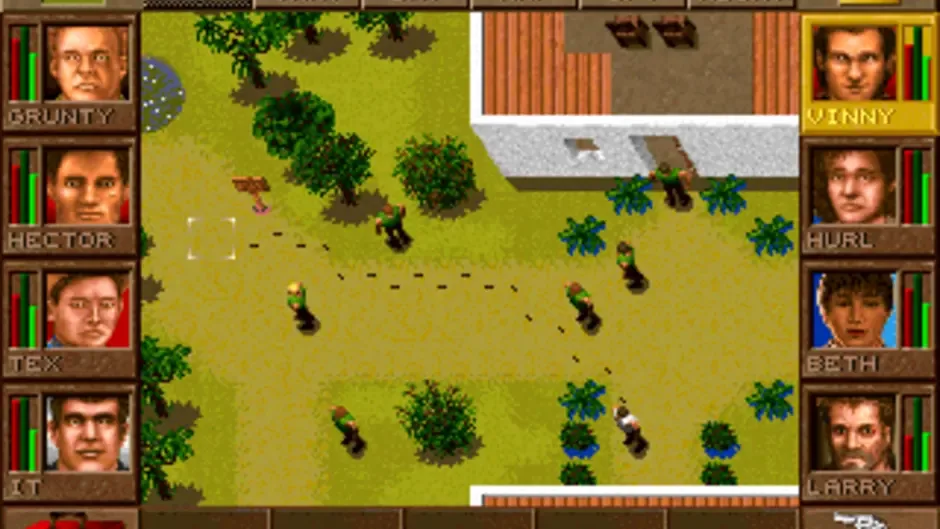 Jagged Alliance, captura de tela 4