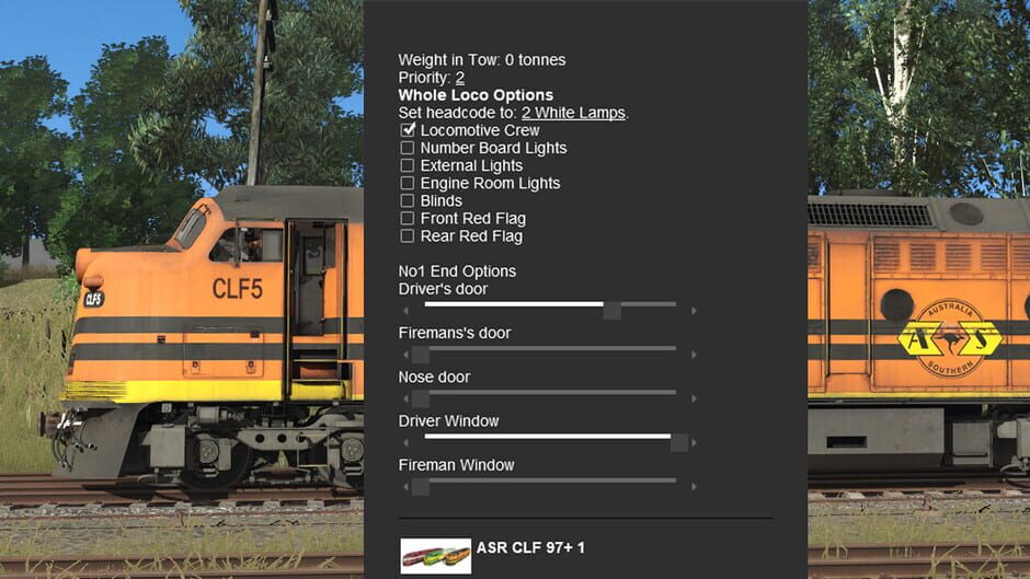 สกรีนช็อตจาก Trainz Railroad Simulator 2022: SA CL Class - SSR Pack 01 (รูปที่ 10)