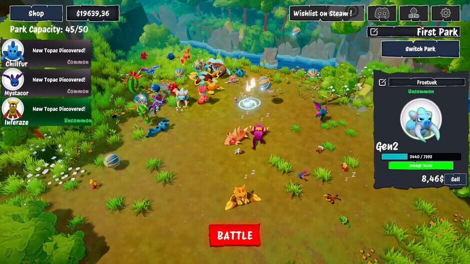 Topac Battle Screenshot