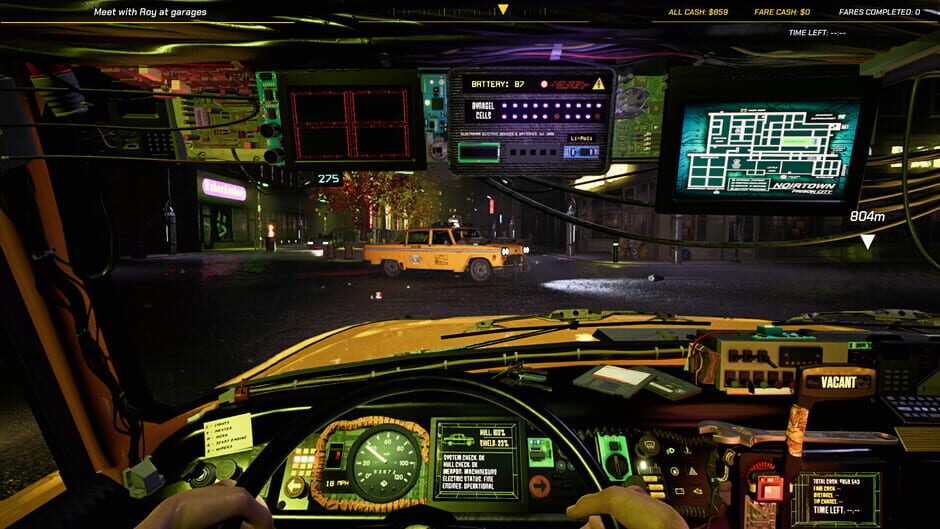 Screenshot CyberTaxi: Lunatic Nights